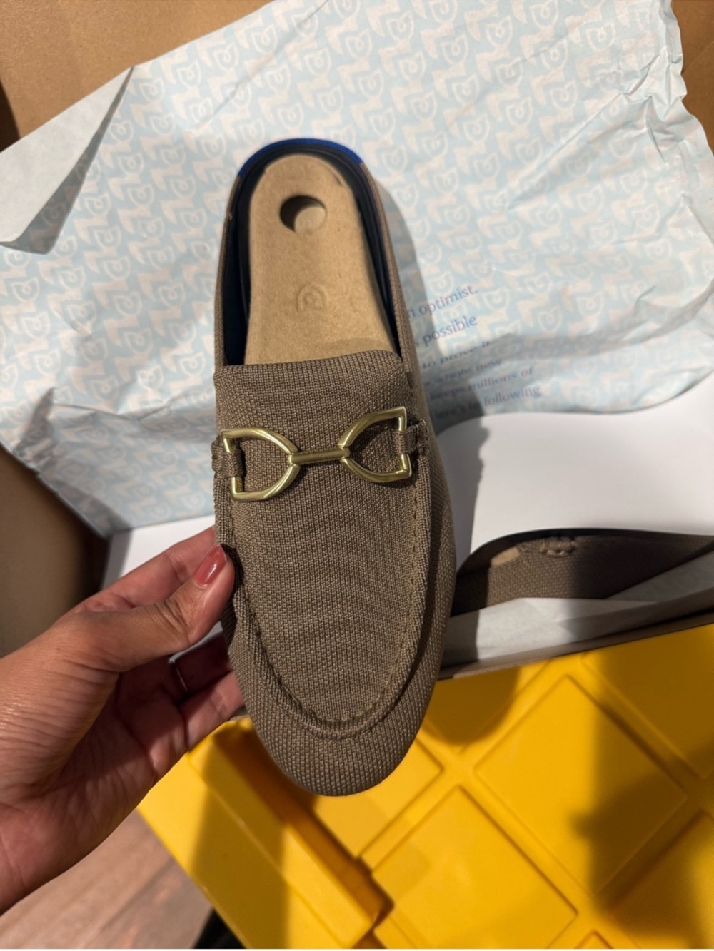 Rothy's Portobello Double Bit
Loafer Mule - Portabello size 7.5 - Picture 6 of 8